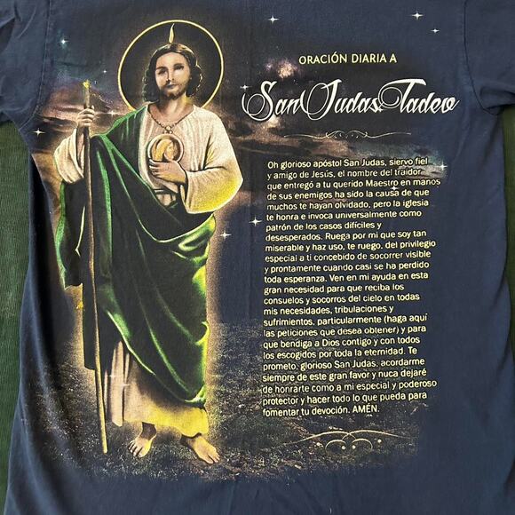 Y2k san judas graphic tee - Picture 2 of 7